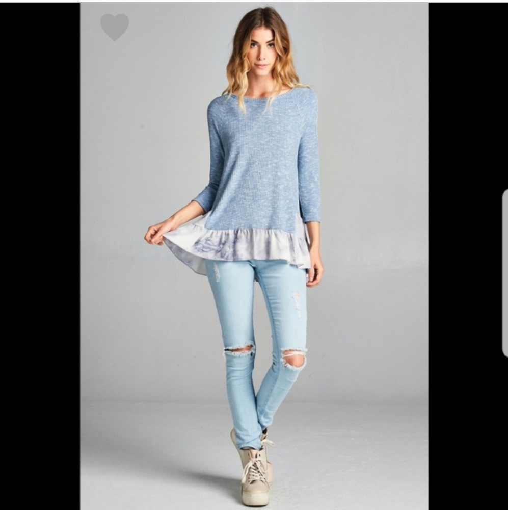 Ribbed knit top - Picture 6 of 7